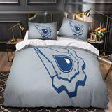 Laden Sie das Bild in den Galerie-Viewer, Edmonton Oilers Bedding Set Quilt Duvet Cover Without Filler