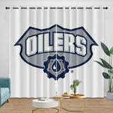 Laden Sie das Bild in den Galerie-Viewer, Edmonton Oilers Curtains Blackout Window Drapes Room Decoration