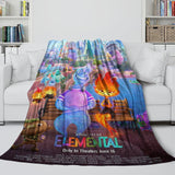 Laden Sie das Bild in den Galerie-Viewer, Elemental Blanket Flannel Fleece Throw Room Decoration