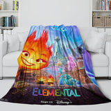 Laden Sie das Bild in den Galerie-Viewer, Elemental Blanket Flannel Fleece Throw Room Decoration