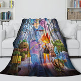 Laden Sie das Bild in den Galerie-Viewer, Elemental Blanket Flannel Fleece Throw Room Decoration