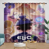 Laden Sie das Bild in den Galerie-Viewer, Elio Pattern Curtains Blackout Window Drapes Room Decoration