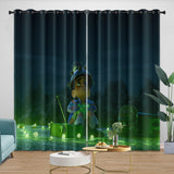 Laden Sie das Bild in den Galerie-Viewer, Elio Pattern Curtains Blackout Window Drapes Room Decoration