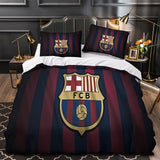 Laden Sie das Bild in den Galerie-Viewer, FC Barcelona Duvet Cover Kids Bedding Set Without Filler