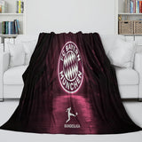 Laden Sie das Bild in den Galerie-Viewer, FC Bayern Munich Blanket Flannel Fleece Room Decoration