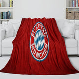 Laden Sie das Bild in den Galerie-Viewer, FC Bayern Munich Blanket Flannel Fleece Room Decoration