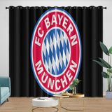 Laden Sie das Bild in den Galerie-Viewer, FC Bayern Munich Curtains Blackout Window Drapes Kids Room Decoration