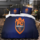 Laden Sie das Bild in den Galerie-Viewer, FC Cincinnati Bettwäsche-Set, Bettbezug ohne Füllstoff