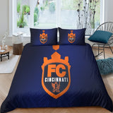 Laden Sie das Bild in den Galerie-Viewer, FC Cincinnati Bettwäsche-Set, Bettbezug ohne Füllstoff