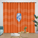 Laden Sie das Bild in den Galerie-Viewer, FC Cincinnati Curtains Blackout Window Drapes Room Decoration