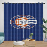 Laden Sie das Bild in den Galerie-Viewer, FC Cincinnati Curtains Blackout Window Drapes Room Decoration