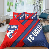 Laden Sie das Bild in den Galerie-Viewer, FC Dallas Bedding Set Duvet Cover Without Filler