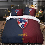 Laden Sie das Bild in den Galerie-Viewer, FC Dallas Bedding Set Duvet Cover Without Filler