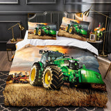 Laden Sie das Bild in den Galerie-Viewer, Farming Simulator Tractor Bedding Set Quilt Cover Without Filler