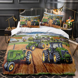 Laden Sie das Bild in den Galerie-Viewer, Farming Simulator Tractor Bedding Set Quilt Cover Without Filler