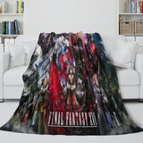 Laden Sie das Bild in den Galerie-Viewer, Final Fantasy Blanket Flannel Fleece Throw Room Decoration