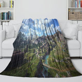 Laden Sie das Bild in den Galerie-Viewer, Final Fantasy Blanket Flannel Fleece Throw Room Decoration