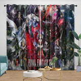 Laden Sie das Bild in den Galerie-Viewer, Final Fantasy Curtains Blackout Window Drapes Room Decoration