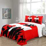 Laden Sie das Bild in den Galerie-Viewer, Fire Force Bedding Set Pattern Quilt Cover Without Filler