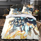 Laden Sie das Bild in den Galerie-Viewer, Fire Force Bedding Set Pattern Quilt Cover Without Filler