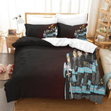 Laden Sie das Bild in den Galerie-Viewer, Fire Force Bedding Set Pattern Quilt Cover Without Filler