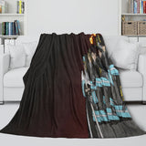 Laden Sie das Bild in den Galerie-Viewer, Fire Force Blanket Flannel Fleece Throw Room Decoration