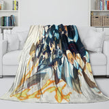 Laden Sie das Bild in den Galerie-Viewer, Fire Force Blanket Flannel Fleece Throw Room Decoration