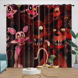 Laden Sie das Bild in den Galerie-Viewer, Five Nights At Freddys Curtains Room Decoration