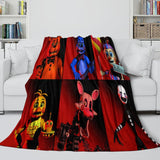 Laden Sie das Bild in den Galerie-Viewer, Five Nights at Freddy's 2 Blanket Flannel Throw Room Decoration