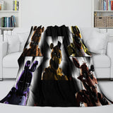 Laden Sie das Bild in den Galerie-Viewer, Five Nights at Freddy's 2 Blanket Flannel Throw Room Decoration