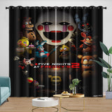 Laden Sie das Bild in den Galerie-Viewer, Five Nights at Freddy's 2 Curtains Blackout Window Drapes Room Decoration