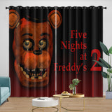 Laden Sie das Bild in den Galerie-Viewer, Five Nights at Freddy's 2 Curtains Blackout Window Drapes