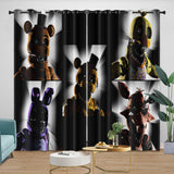 Laden Sie das Bild in den Galerie-Viewer, Five Nights at Freddy's 2 Curtains Blackout Window Drapes