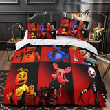 Laden Sie das Bild in den Galerie-Viewer, Five Nights at Freddy's 2 Duvet Cover Bedding Set Without Filler