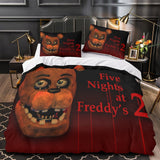 Laden Sie das Bild in den Galerie-Viewer, Five Nights at Freddy's 2 Duvet Cover Bedding Set Without Filler