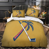 Laden Sie das Bild in den Galerie-Viewer, Florida Panthers Bedding Set Quilt Duvet Cover Without Filler