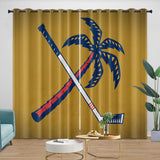 Laden Sie das Bild in den Galerie-Viewer, Florida Panthers Curtains Blackout Window Drapes Room Decoration