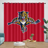 Laden Sie das Bild in den Galerie-Viewer, Florida Panthers Curtains Blackout Window Drapes Room Decoration