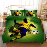 Laden Sie das Bild in den Galerie-Viewer, Football Soccer Bedding Set Quilt Cover Without Filler