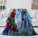 Laden Sie das Bild in den Galerie-Viewer, Fortnite Blanket Flannel Printing Pattern Throw Room Decoration