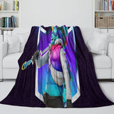 Laden Sie das Bild in den Galerie-Viewer, Fortnite Blanket Flannel Printing Pattern Throw Room Decoration