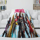 Laden Sie das Bild in den Galerie-Viewer, Fortnite Blanket Pattern Kids Flannel Throw Room Decoration