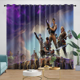 Laden Sie das Bild in den Galerie-Viewer, Fortnite Curtains Blackout Window Drapes Kids Room Decoration