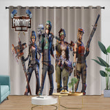 Laden Sie das Bild in den Galerie-Viewer, Fortnite Curtains Blackout Window Drapes Kids Room Decoration