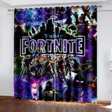 Laden Sie das Bild in den Galerie-Viewer, Fortnite Curtains Blackout Window Treatments Drapes