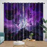 Laden Sie das Bild in den Galerie-Viewer, Fortnite Curtains Printing Pattern Drapes Blackout Window