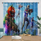 Laden Sie das Bild in den Galerie-Viewer, Fortnite Curtains Printing Pattern Drapes Room Decoration
