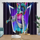 Laden Sie das Bild in den Galerie-Viewer, Fortnite Curtains Printing Pattern Drapes Room Decoration