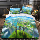 Laden Sie das Bild in den Galerie-Viewer, Fortnite Pattern Duvet Cover Bedding Set Without Filler