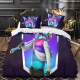 Laden Sie das Bild in den Galerie-Viewer, Fortnite Pattern Duvet Cover Bedding Set Without Filler